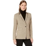 Блейзер Vince Camuto One-Button Turned Collar Blazer, цвет Hazelnut - фото 4