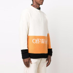 FW21 Свитер мужской белый Off-White, белый - фото 4