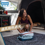 Надувная палатка Decathlon, утолщенная непромокаемая надувная палатка для кемпинга на открытом воздухе, 5 человек, 2 комнаты и 1 гостиная-4018210 - фото 3