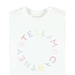 Stella McCartney Kids футболка с логотипом, белый - фото 3