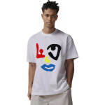 Новые квартальные продукты LV T-shirt Men Louis Vuitton, белый - фото 4