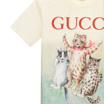 Футболка Gucci детская, белый - фото 6