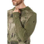 Худи Smartwool Merino 250 Base Layer Hoodie, цвет Winter Moss Forest - фото 3