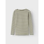 Лонгслив name it Langarmshirt NMFSURAJA XSL LS TOP, цвет deep lichen green - фото 2