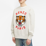 Свитшот Kenzo Lucky Tiger, цвет Pale Grey - фото 2