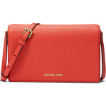 Сумка кросс-боди MICHAEL Michael Kors Jet Set Medium Flap Crossbody, цвет Spiced Coral - фото