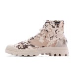 Pampa Canvas Shoes Unisex High-top Beige Palladium - фото