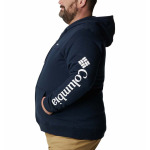 Толстовка Columbia Logo Full Zip, синий - фото 3