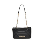 Черная женская сумка на плечо 25X15x6 см JC4054PP1HL1200A Love Moschino, черный - фото