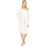 Халат Barefoot Dreams CozyChic Barefoot In The Wild Robe, цвет Cream/Stone - фото