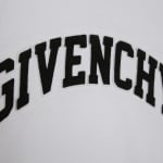 Белая футболка с изогнутым логотипом Givenchy, белый - фото 2