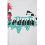 Детская хлопковая футболка Puma X TROLLS Tee, белый - фото 4