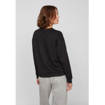 Пуловер Vila Jumper round neck long sleeves soft sweatshirt look, черный - фото 4