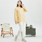 Ветровки серии Travel, женские куртки Kolon Sport, цвет Yellow YE - фото 11