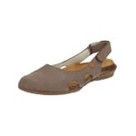 Балетки EL NATURALISTA Ballet Flats with Strap, цвет Mocha - фото