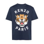 Kenzo футболка Lucky Tiger, синий - фото