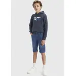 Детские джинсовые шорты Levi's "LVB 510 SKINNY FIT SHORT" для МАЛЬЧИКОВ Levi'S Kids, цвет Ues - фото