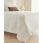 (300 нитей) пододеяльник из хлопкового перкаля Zara Home, белый - фото 6