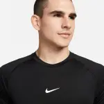 Тренировочная рубашка Nike "PRO DRI-FIT MEN'S SLIM SHORT-SLEEVE TOP", белый - фото 3