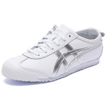 Кроссовки Onitsuka Tiger Unisex Mexico 66 Running Shoes Silver/White, белый - фото 2