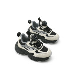 Детские кеды Kids Low-top Серые Jeep, цвет Panda white/gray - фото 4