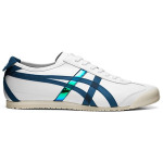 Кроссовки MEXICO 66 унисекс с низким верхом, белые/королевские синие Onitsuka Tiger - фото 2