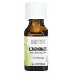 Aura Cacia Pure Essential Oil Lemongrass .5 fl oz (15 ml) - фото