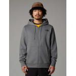 Толстовка The North Face M SIMPLE DOME FULL ZIP HOODIE, серый - фото