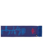 Шарф Aries X Umbro Centenary Scarf, синий - фото 2