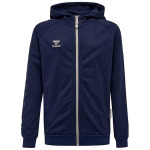 Толстовка Hummel Move Grid Cotton Full Zip, синий - фото