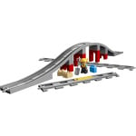 Пластиковый конструктор Duplo train tracks 10882 дополнительный развивающий набор игрушек совместимый с наборами duplo для детей от 2 лет и старше (23 предмета) Lego - фото 2