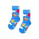 Длинный носок с фруктами и облаками Happy Socks, мультиколор - фото