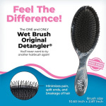 Оригинальная расческа для волос Wetbrush с ультрамягкой щетиной Intelliflex, коллекция металлического мрамора Onyx Onyx Marble, Wet Brush - фото 2