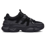 Кроссовки Jeep Chunky Sneakers Men Low-top Black, черный - фото