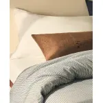 Полосатое хлопковое пододеяльник Zara Home, темно-синий - фото 2