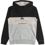 Толстовка Quiksilver с капюшоном "EMBOSS BLOCK HOODIE YOUTH", черный - фото