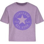 Футболка Converse Kids Chuck Patch Crossover T-Shirt, цвет Violet Star Heather - фото