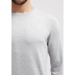 Свитер Pier One Basic Crewneck, светло-серый - фото 4