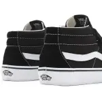 Кроссовки Vans "JN SK8-Mid Reissue V", черно-белый - фото 8