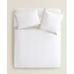 Пододеяльник с каймой Zara Home, белый - фото 7