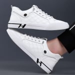 Кроссовки мужские Lifestyle Shoes Men Low-Top Egchi, хаки - фото 5