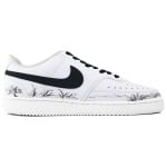 Кроссовки Nike Court Vision 1 Skateboarding Shoes Men Low-top White/black, черный - фото 2