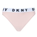 Стринги DKNY Thong Cozy Boyfriend, цвет pearl cream - фото