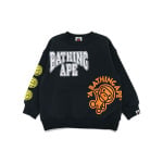 Детская толстовка A Bathing Ape, серый - фото