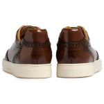 Кроссовки EMPORIO ARMANI Skateboarding Shoes Men Low-top Brown, коричневый - фото 4