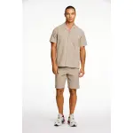 Рубашка LINDBERGH с короткими рукавами "Shirt+Shorts Set" (2 шт.), в комплекте с шортами в тон, цвет Stone - фото 5