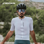 Джерси для велоспорта Decathlon, джерси для шоссейного велоспорта, дышащий, впитывающий пот, велосипедный джерси 2XL-5198858 - фото