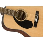 Акустическая гитара 097-0115-021 Fender CD-60S Left-Hand Dreadnought Acoustic Guitar Natural - фото 2