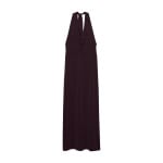 Платье макси HALTER MIDI  PULL&BEAR, темно-фиолетовый - фото 4