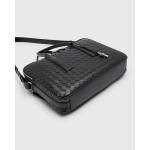 Большой мужской портфель Getaway Intrecciato Bottega Veneta, цвет Nero-Nero - фото 7